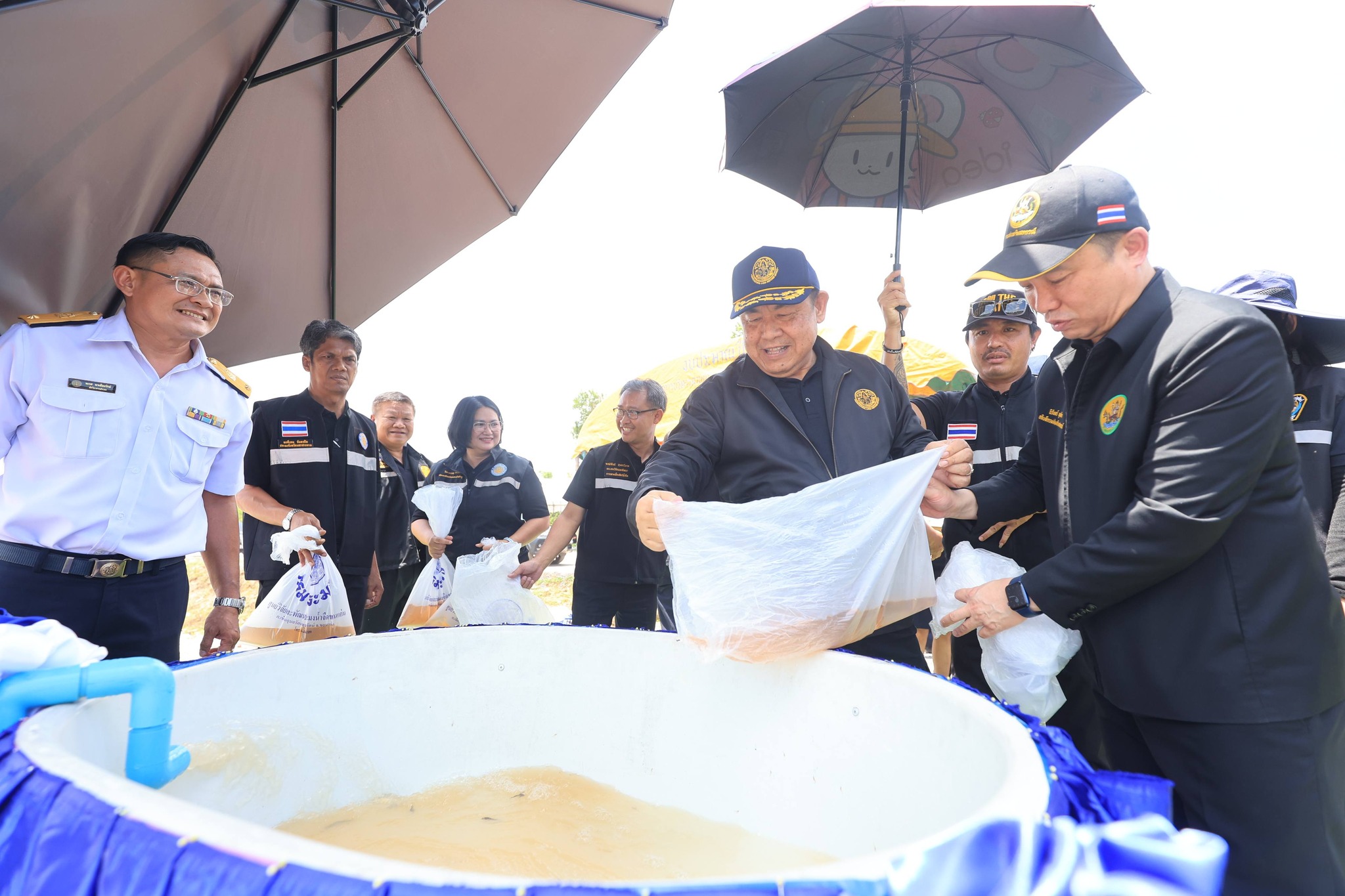 title - ส.ป.ก. ร่วมติดตาม รัฐมนตรีว่าการกระทรวงเกษตรและสหกรณ์ และคณะ ลงพื้นที่ติดตามสถานการณ์ การบริหารจัดการน้ำ จังหวัดอุดรธานี